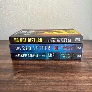 Set of Three Mystery Novels